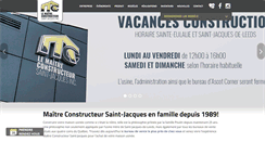 Desktop Screenshot of maitre-constructeur-st-jacques.com